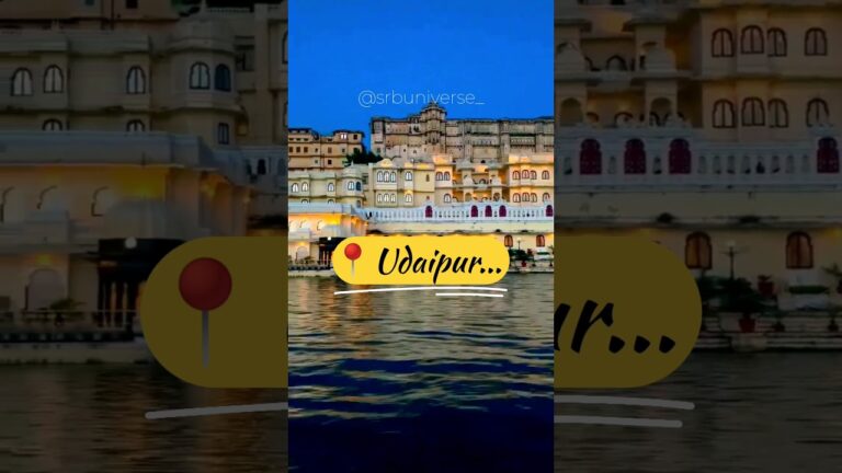 Udaipur Travel Guide 😍 #shorts #udaipur