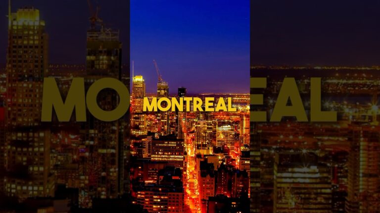 Watch This Before Visiting Montreal | Travel Guide #montreal #quebec #canada #travel #shorts #feed