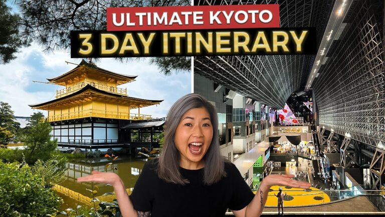 The Ultimate 3 Day KYOTO Itinerary | Japan Travel Guide (2025)