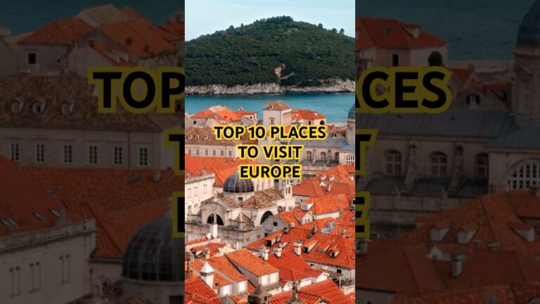 10 Amazing Places in Europe You Have to See! | Europe Travel Guide #shorts