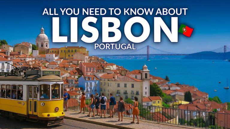 Lisbon Travel Guide Vlog: BEST Things To Do in Lisbon Portugal & Tips