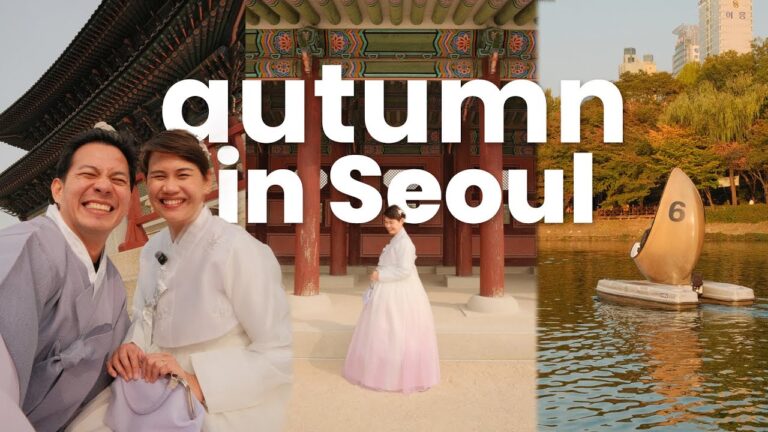 Autumn in Seoul South Korea with friends! | Travel Guide OCT2025