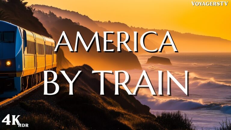 The Most EPIC Scenic Routes in America by TRAIN | 4K Travel Guide